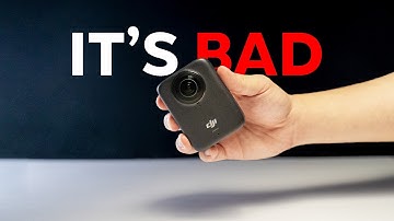 The DJI Osmo 360 kinda sucks.