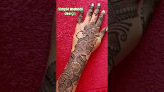 Simple Mehndi Design