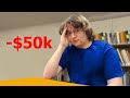 50000 dollars in debt while in college