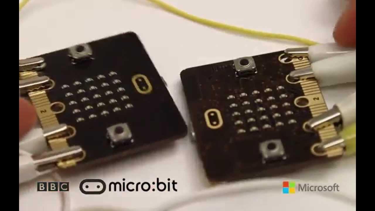 BBC microbit 2 player pong setup YouTube