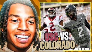 B LOU Reacts To USC Trojans vs. Colorado Buffaloes | Full Game Highlights