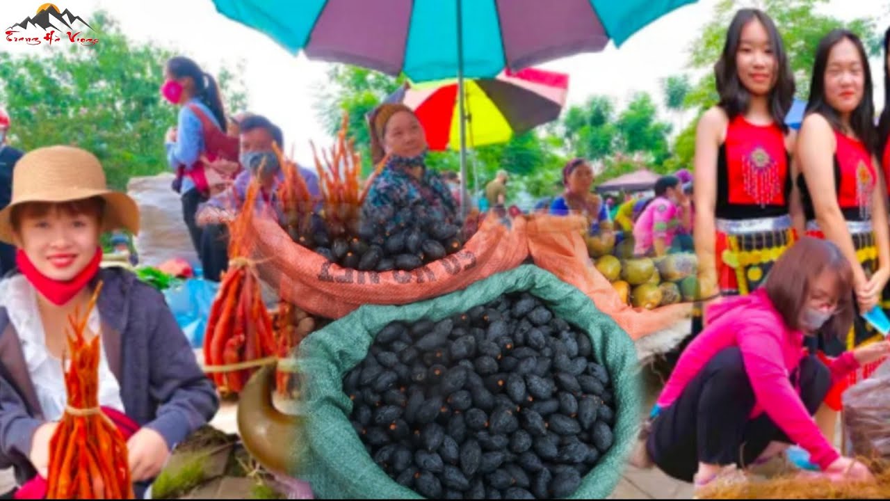 khám phá chợ NA SẦM VĂN LÃNG LẠNG SƠN phiên chợ của miền núi trang ha vlogs|#259