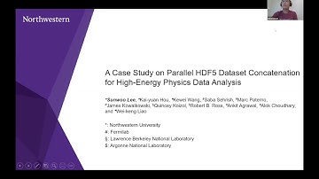 Case Study on Parallel HDF5 Dataset Concatenation for High Energy Physics Data Analysis – Sunwoo Lee