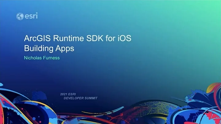 ArcGIS Runtime SDK for iOS: Building Apps