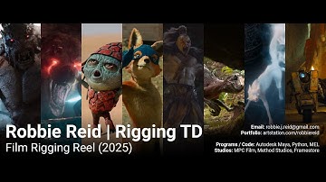Robbie Reid - Film Rigging Reel (2025)