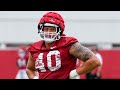 Razorbacks' Gregory, Jackson, Davillier after Wednesday's practice