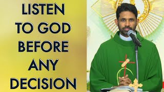 Fr Antony Parankimalil VC - Listen to God before any decision