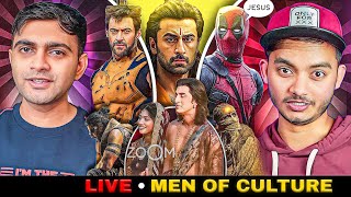 🔴 Ramayan Looks better than ADIPURUSH - Kalki teaser - Deadpool 3 \\ MEN OF CULTURE 126