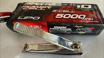 Traxxas Lipo Battery Nail Clipper Hack Recharge Dead 4A Error