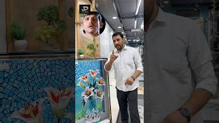 3D POSTER TILE Cristal tile wall art tile #viralvideo #youtubeshorts #tiledesign #cristaltile #fyp