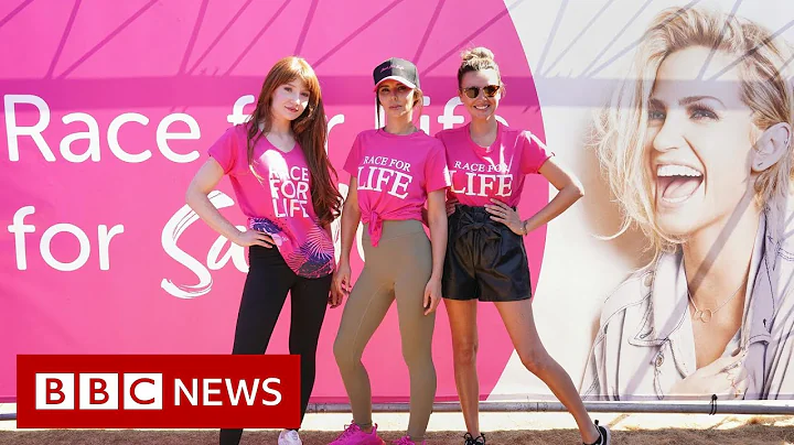 Girls Aloud stars run Race for Life in memory of S...