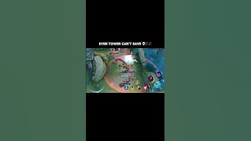 even tower cant save 💀🥀🥀 #mlbb #mobilelegends #Dyr #dyrroth