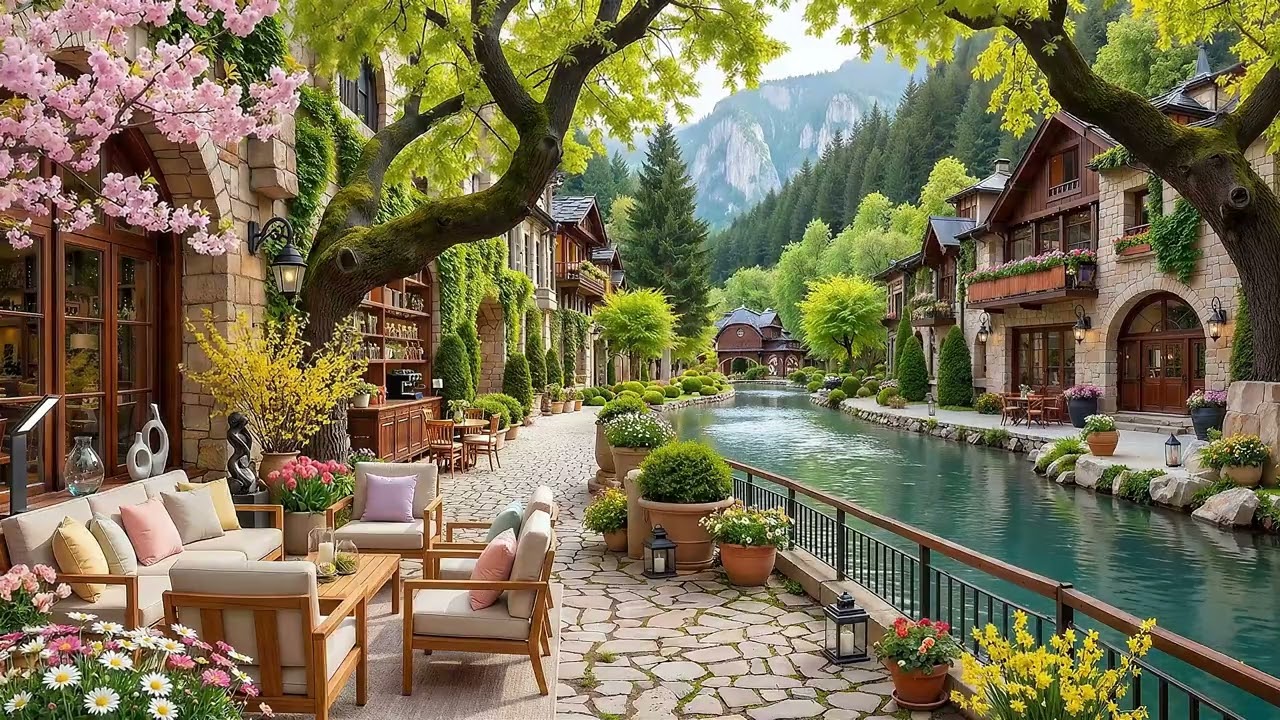 Nature Café Jazz 🍃 Smooth Jazz Music for Outdoor Coffee and Calm Study