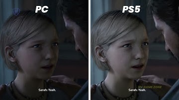 The Last Of Us Part 1 | PC VS PS5 | Side By Side | Graphics Comparison | NV Game Zone