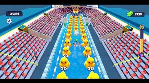 Swimmer Rush (Unity WebGL): Level 1-20