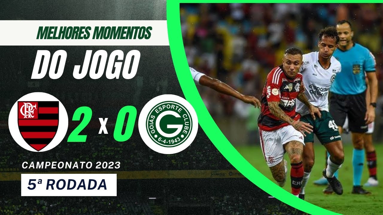 RECUPERAÇÃO FLAMENGO VENCE GOIAS EM CASA E SAI DO Z4 NO BRASILEIRÃO