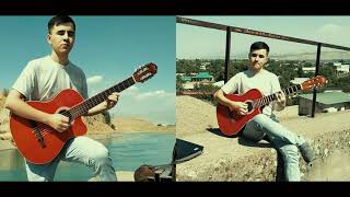 Ayla Çelik - Bağdat (COVER by Sardor Guitar and Miralisher percussionist)