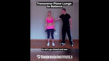 Transverse Plane Lunge to Balance