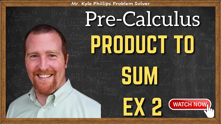 Product to Sum Ex 2