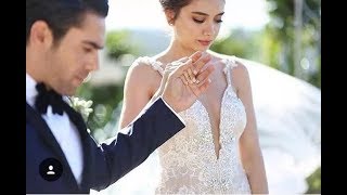 Свадьба Неслихан Атагюль - первые кадры, свадебное платье турецкой актрисы