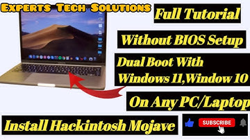 Hackintosh Mac OS Mojave in any PC & Laptop | Mac OS Mojave installation on Laptop
