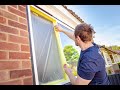 Spray Painting uPVC Window Frames