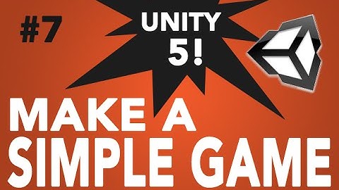 #7 - Unity 5 How To Make A Simple Game (#HTMASG) - Shooting Projectiles!