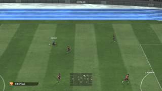 PES 2015 How to dive (simulate a foul) tutorial screenshot 4