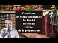 Constituer sont stock alimentaire du baba au niveau ultime