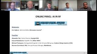 Online Panel: AI in RF