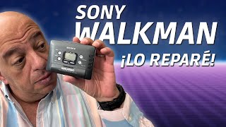 SONY Walkman: lo iba a tirar a la basura, pero lo reparé.