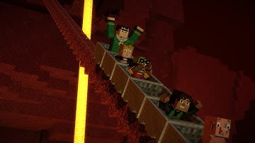 MINECRAFT STORY MODE PLAYTHROUGH: EPISODE 1-9 "GOING TO THE NETHER!!!