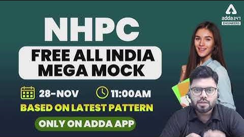 Be ready for the test | NHPC JE