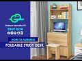 Embrace Innovation I How to Assemble FOLDABLE STUDY DESK TABLE
