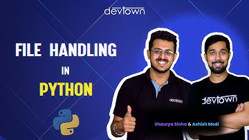 19. File Handling in Python