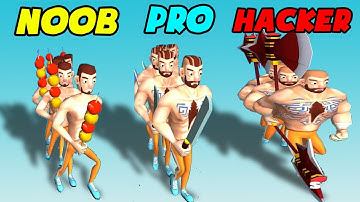 NOOB vs PRO vs HACKER in Climb The Tower