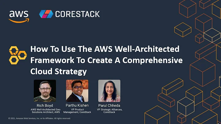 How To Use the AWS Well Architected Framework To Create A Comprehensive Cloud Strategy | CoreStack