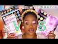 PALETTE BATTLE l MORPHE COCA COLA 1971 vs 18H SWEET ON HUE l NelleDoingThings!