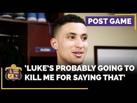 Kyle Kuzma Jokes About Forgetting Brandon Ingram Was On The Team