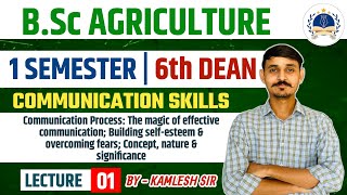 COMMUNICATION SKILLS B.Sc AGRICULTURE FIRST SEMESTER|| LECTURE -1st IN ENGLISH MEDIUM#bscagriculture screenshot 2