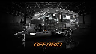 Lotus Caravans - Product Range - OffGrid
Take the family to the outback in our most popular custom-designed van with power and construction matched by comfort and luxury. Lotus Caravans - Product Range - OffGrid