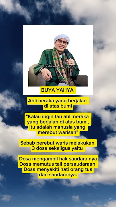 Dakwah Buya Yahya #story #short #shortvideo #storywa #ummatwins #buyayahya #dakwah #nasehat #ceramah