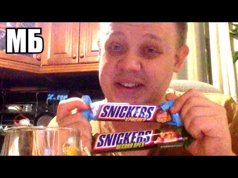Шоколадный батончик Сникерс Лесной Орех & Сникерс Криспер — Обзор от БОЛЬШОГО любителя сникерсов 👌🤤🍫