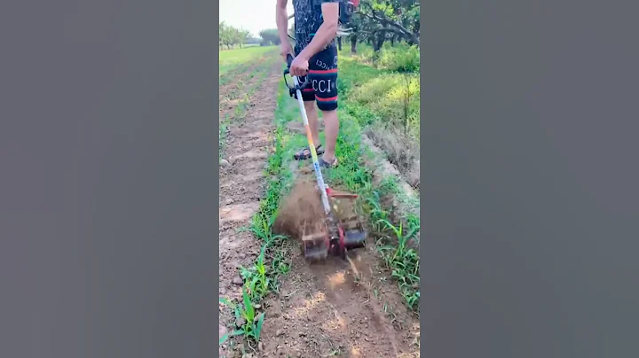 Small Powerful Electric Weeding Tool Multifunction #satisfying #short