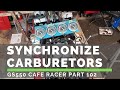 Synchronize Carburetors - GS550 Cafe Racer Build (Part 102)