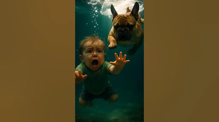 Parents ignored the dog's warning, put thebaby in danger, but the dog saved him #bulldoglove #cute
