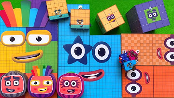 Looking for Numberblocks NEW 16141 Puzzle Tetris Shape | ASMR chirping of birds