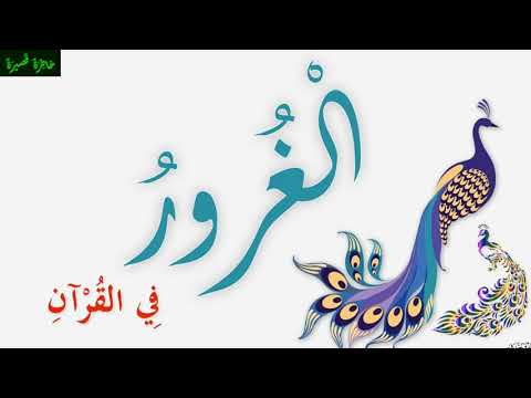 فيديو: ما هي الكلمة الاخرى للغرور؟