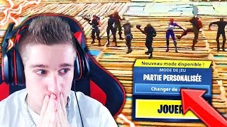 PARTIES PERSONNALISÉES VS MES ABONNES sur FORTNITE BATTLE ROYALE 😱