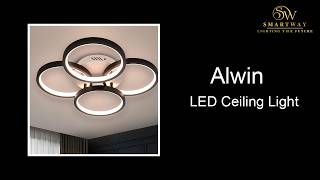 Alwin Smart Modern LED Ceiling Light Unboxing Video